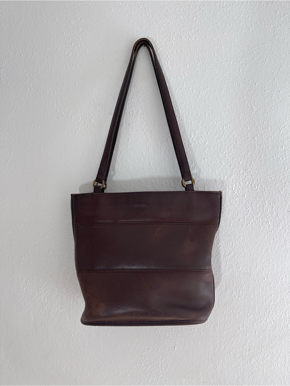 Vintage Coach Tribeca bucket bag